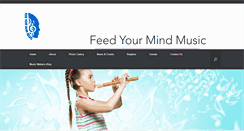 Desktop Screenshot of feedyourmindmusic.org